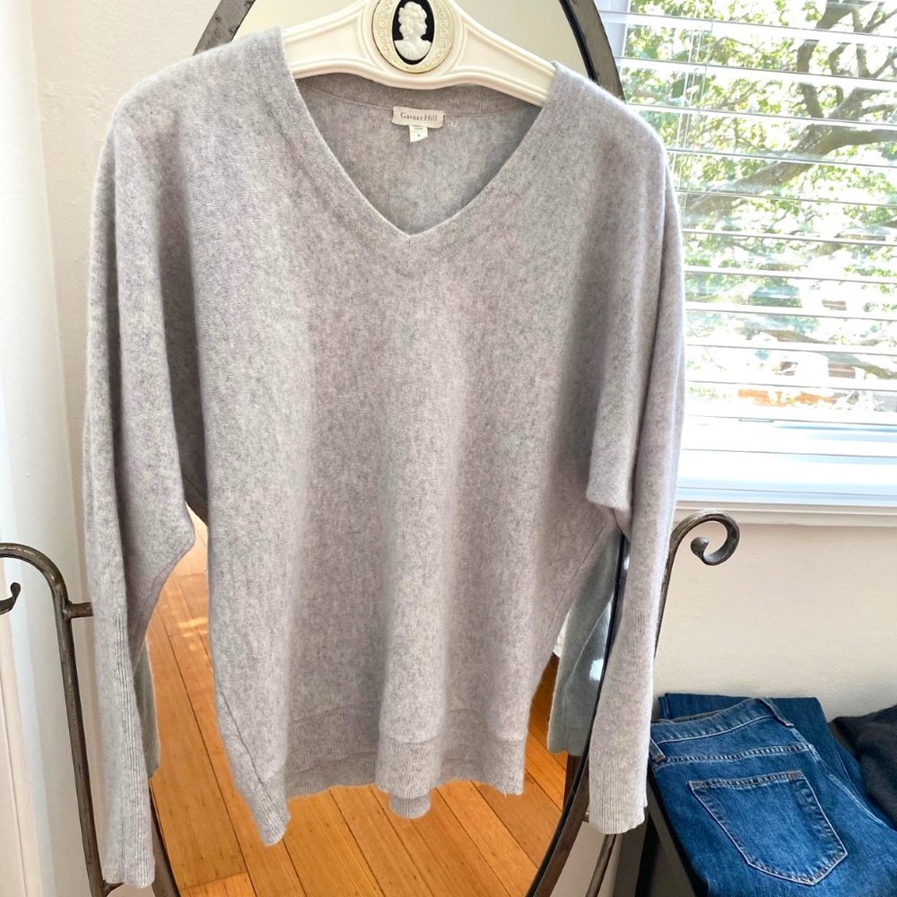 Luxe cashmere sweater from Garnet Hill
